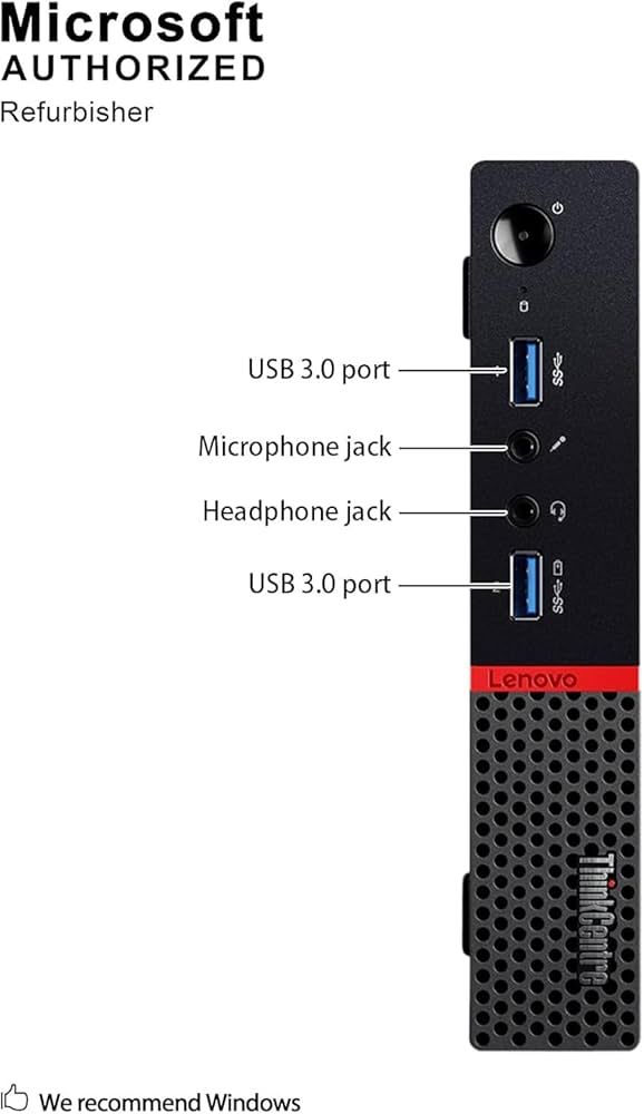 ミニPC ThinkCentre M900 Tiny Core i5 16GB 1TB Amazon.com: Lenovo ThinkCentre M900 Tiny Desktop Micro Tower