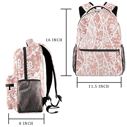Sac à dos en dentelle robuste avec porte-bouteille intégré pour voyage - 2