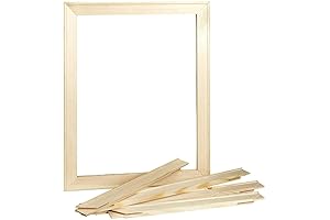 DIY Solid Wood Canvas Frame Kit 16 x20 Inch for Painting and Wall Art