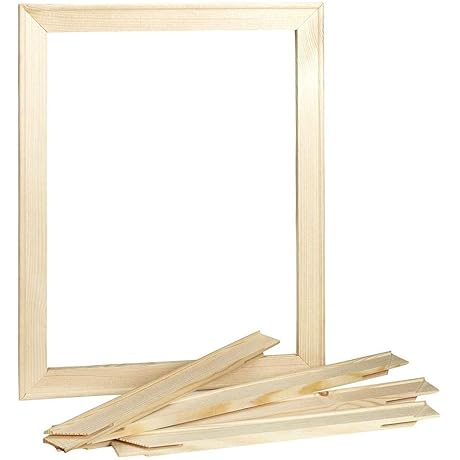 DIY Solid Wood Canvas Frame Kit 16 x20 Inch for Painting and Wall Art