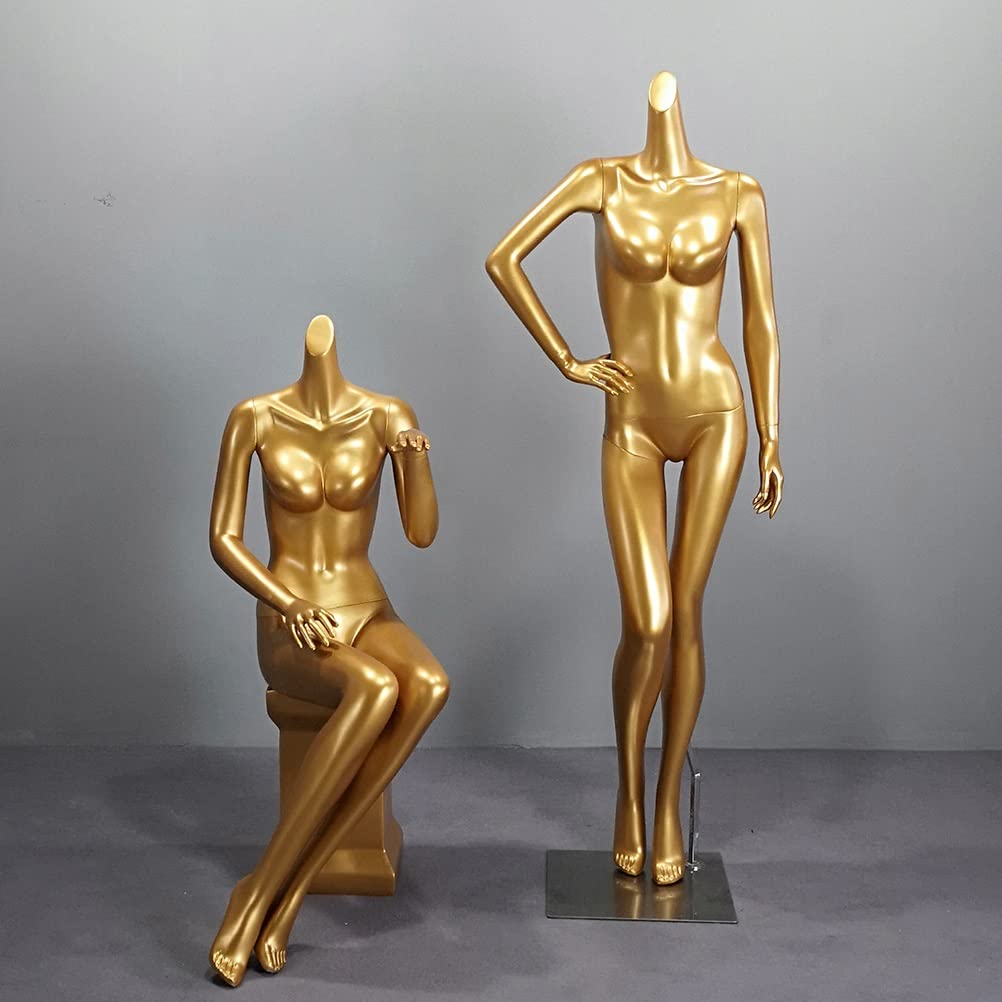 【新品未使用】腕付きトルソーゴールド　マネキン　腕有りマネキン　ゴールドマネキン SG973P-1E103.jpg?