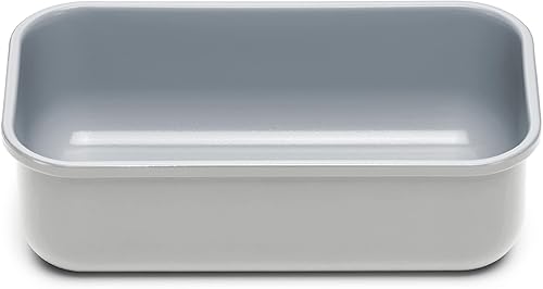 Caraway Molde para Pan de Cerámica Antiadherente de 1 lb - Revestimiento de Cerámica Naturalmente Deslizante - No Tóxico, Libre de PTFE y PFOA -