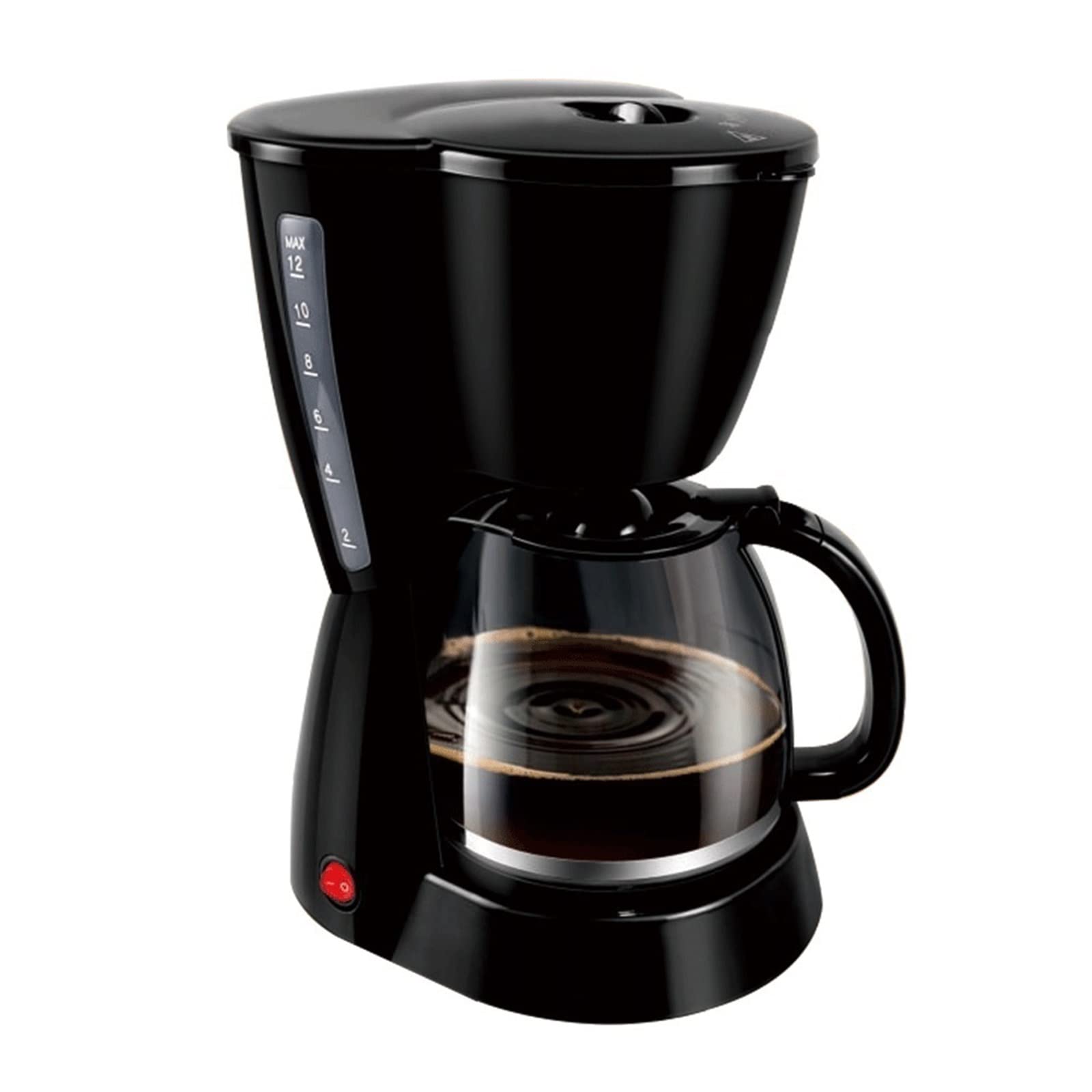 CUNTO TEmkin Caffettiera Caffettiera elettrica Macchina per caffè americano Macchina da caffè per uso domestico 6 tazze di tè Caffettiera Macchina per caffè al latte (dimensioni : AU) ()