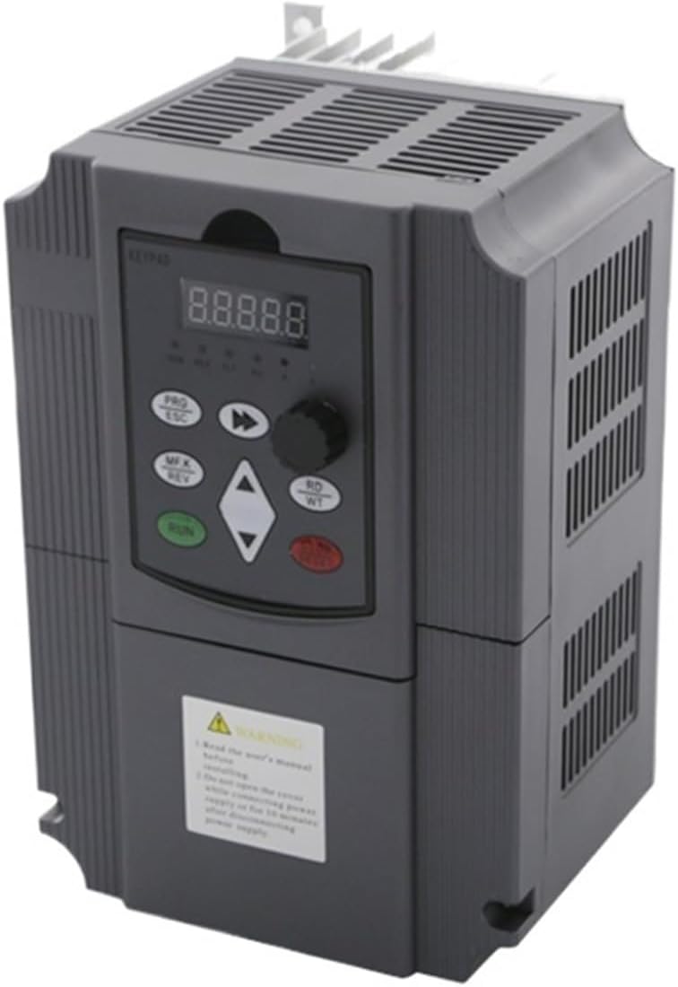 Variable Frequency Drive 380V 7.5KW-11KW VFD Inverter 3-Phase Input 380V 3-Phase Output 380V Frequency Converter Three-Phase 380V v(380v 5.5kw 8hp)