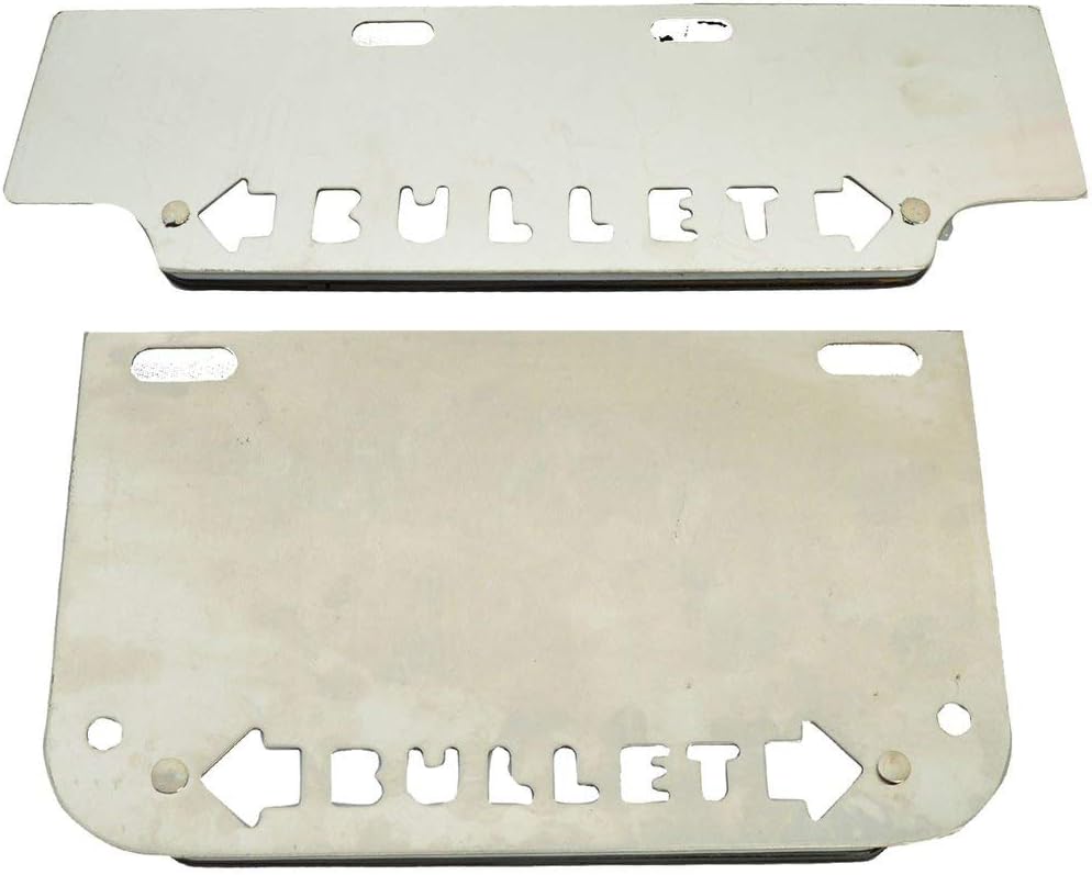 R.J.VON Number Plate with Inbuilt Indicator For REnfield Bullet ,Desert Storm, Standard,Electra Efi/Twins,Twinspark
