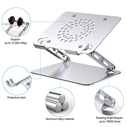 Aluminum Notebook Stand Mount with Heat-Vent - Image 8