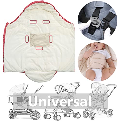 Weallbuy Baby Bunting Bag For Strollers, Sleeping Bag With Pattern, 40 * 22.4 Inches Winter Footmuff For Toddler 0-36 Months (Constellation) #TOP3