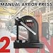 2 Ton Arbor Press with 3 Drift, Manual Cast Iron Arbor Press, 17.32