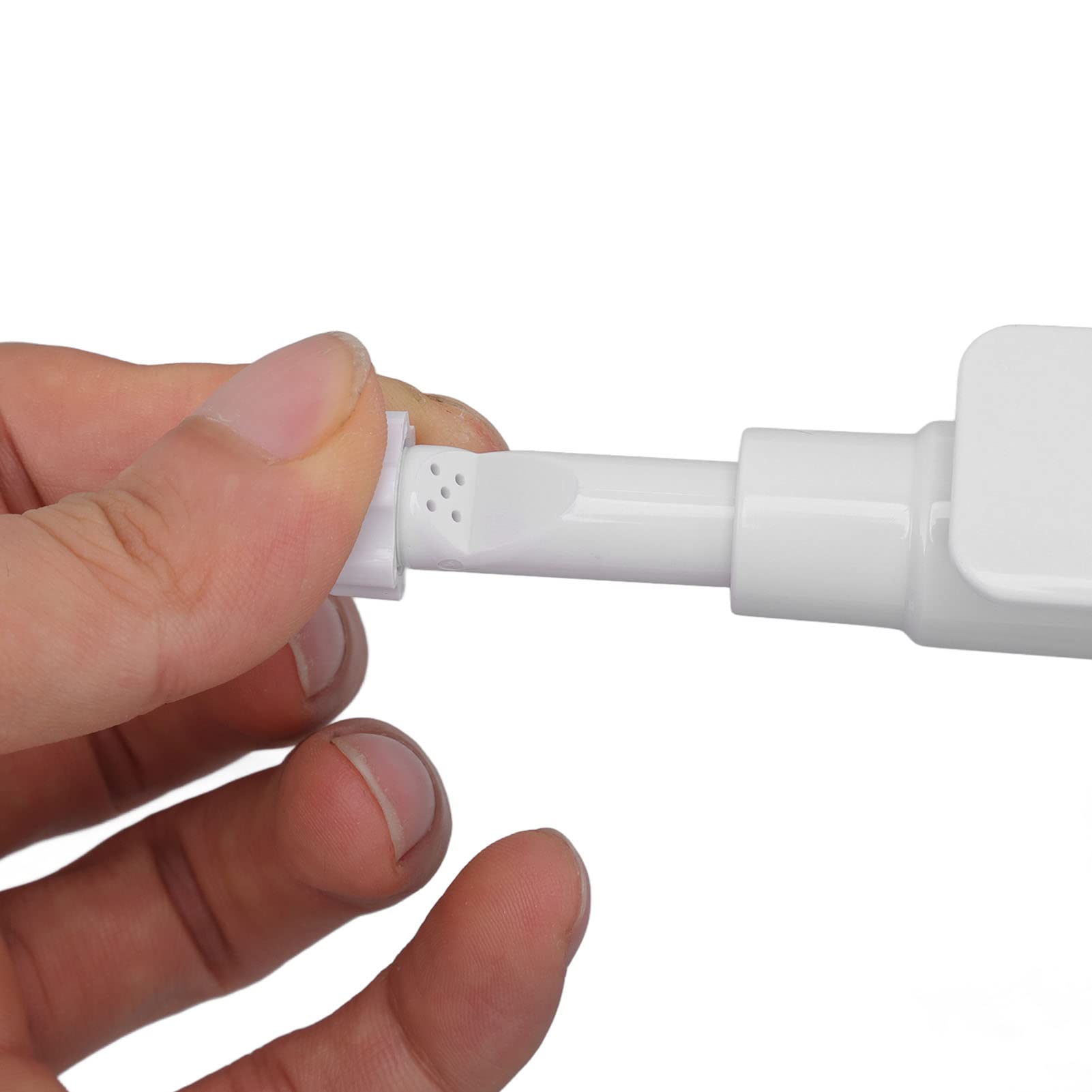 Fafeicy Attacco per Bidet WC Non Elettrico con Collegamento Acqua Calda, Ugello Rimovibile Autopulente per WC in Due Pezzi del Bagno di Casa