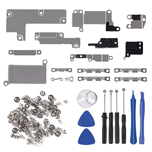 Image of Inner Parts Replacement Kits for iPhone 7 Plus, Including Internal Bracket Replacement Parts, Internal Screw Set and Repair Tool Kit (for iPhone 7 Plus)