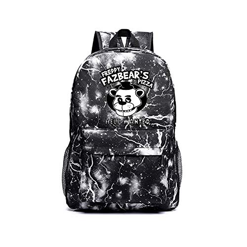 Five Nights at Freddy Mochilas Impresión Vuelo Aprobado Lleve en la Bolsa Informal Bolso