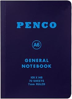 penco ペンコ ソフトPPノート A6 Ruled ネイビー