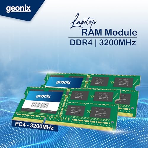 Image of Geonix 8GB DDR4 Laptop RAM 3200 Mhz, 5 Years Warranty