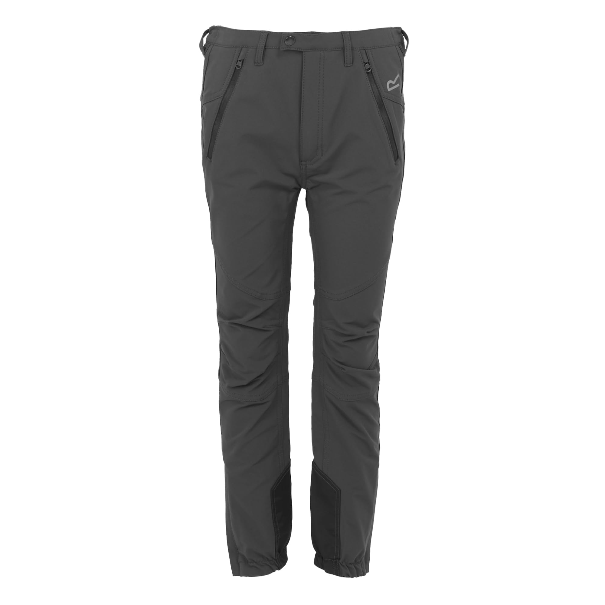 Regatta Boys Tech Mountain Isoflex Durable Walking Trousers. Water Repellent & Elasticated. Suitable for Walking & Hiking. Grey