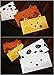 JINSRAY Cute Lovely Animal Cartoon Letter Writing Stationery Paper, Greeting Card, Thank You Card, 12pcs with Envelopes and Animal Stickers，Size 6.3