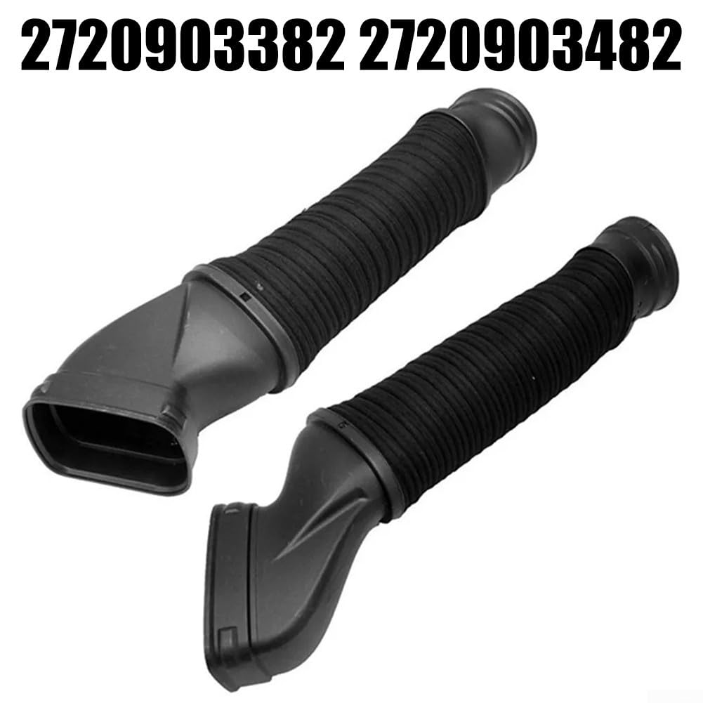 Juego de 2 mangueras de admisión de aire para Mercedes W221 Clase S S280 S300 S350 S400 2720903382 2720903482 A2720903382