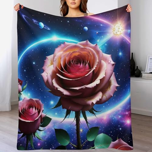 Couverture bébé douce en flannel starry sky rose facile à laver - 2