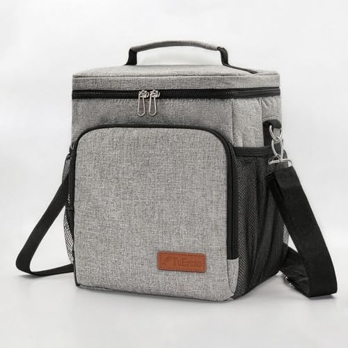 14L 18-Can Tuercao Collapsible Soft Cooler Bag w/ Shoulder Strap (Grey or Red) - image 1