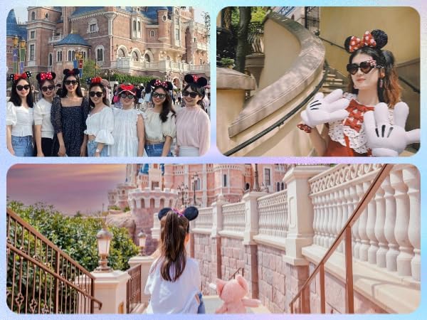 XINXIYAN Pirate Costume Women Pirate Hat Pirate Accessories Mouse Ears Headband(Pirate) - Image 2