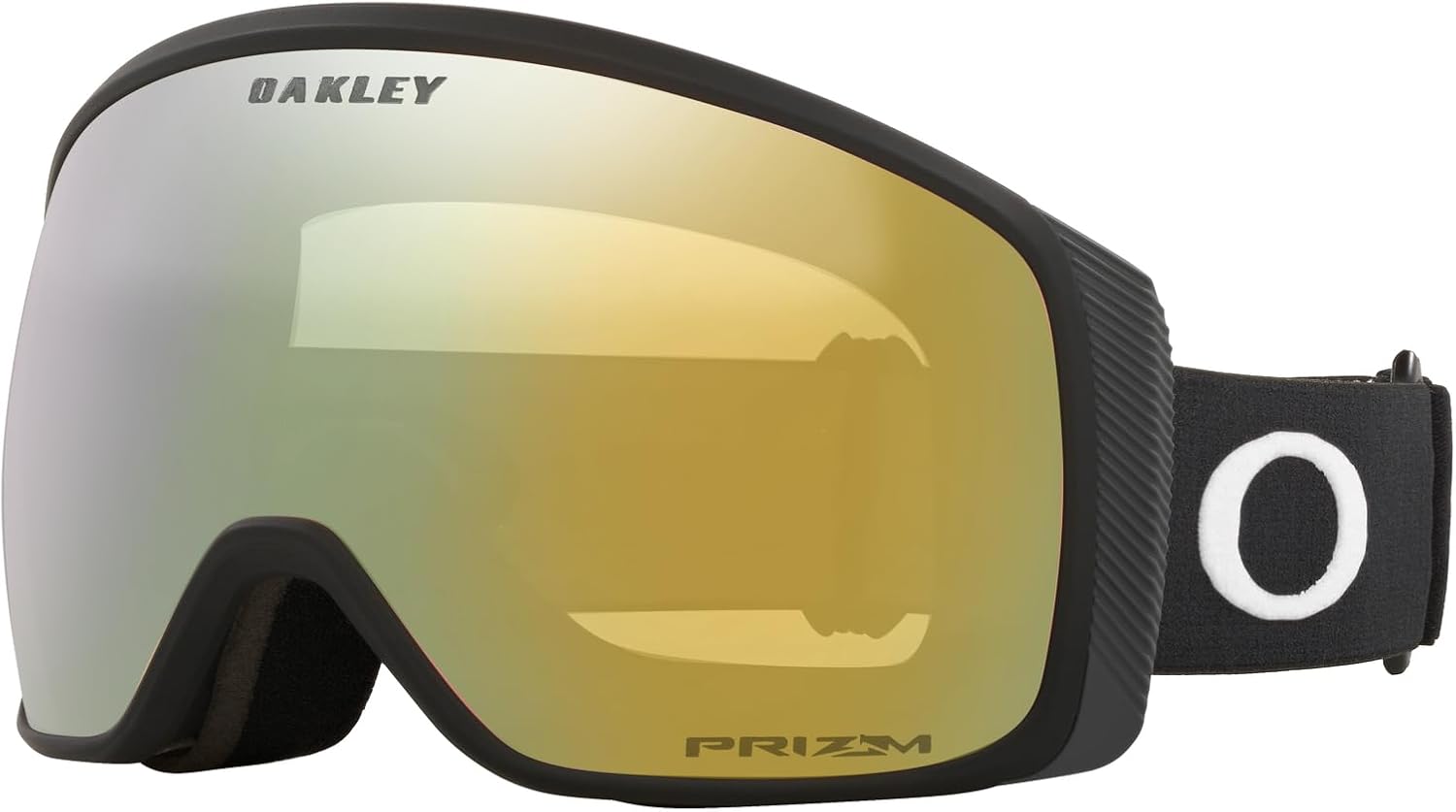 Oakley Flight Tracker Medium Matte Blck wPrizm Sage Gold Snow Goggle