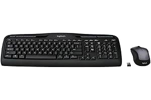 Logitech MK335 Wireless Keyboard and Mouse Combo - Black/Silver