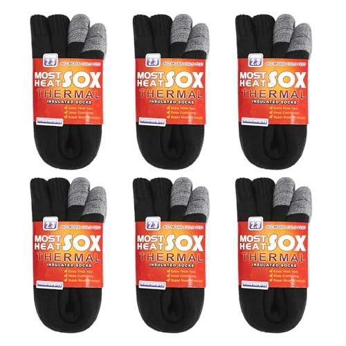 Image of Thermal Socks for Men - Winter Warm Socks Mens Womens for Cold Weather, Extreme Temperatures