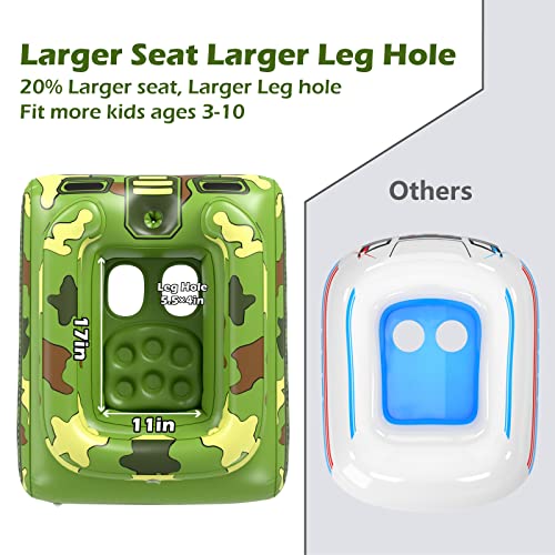 Inflatable Tank Pool Floats Kids - Jasonwell Toddler Pool Floaties Swimming Pool Tank With Water Cannon Gun Swim Floaty Rafts Lake Beach Party Pool Toys For Boys Girls #TOP4