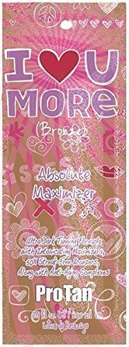 Pro Tan I Love You More Absolute Maximizer Sunbed Lotion Tanning Cream 22ML Sachet