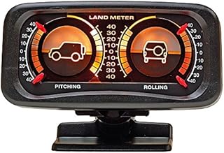 Sumex 2808014 4X4 Inclinometer with Light - Black