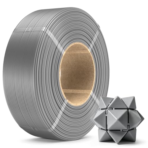 Image of SUNLU PLA+2.0 3D Printer Filament Refill 1.75mm, 1KG Grey