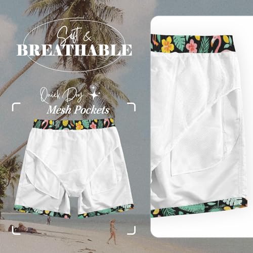Custom Mens Swim Trunks with Face Personalized Board Shorts for Men Drawstring Elastic Waist Shorts Funny Swim Shorts4