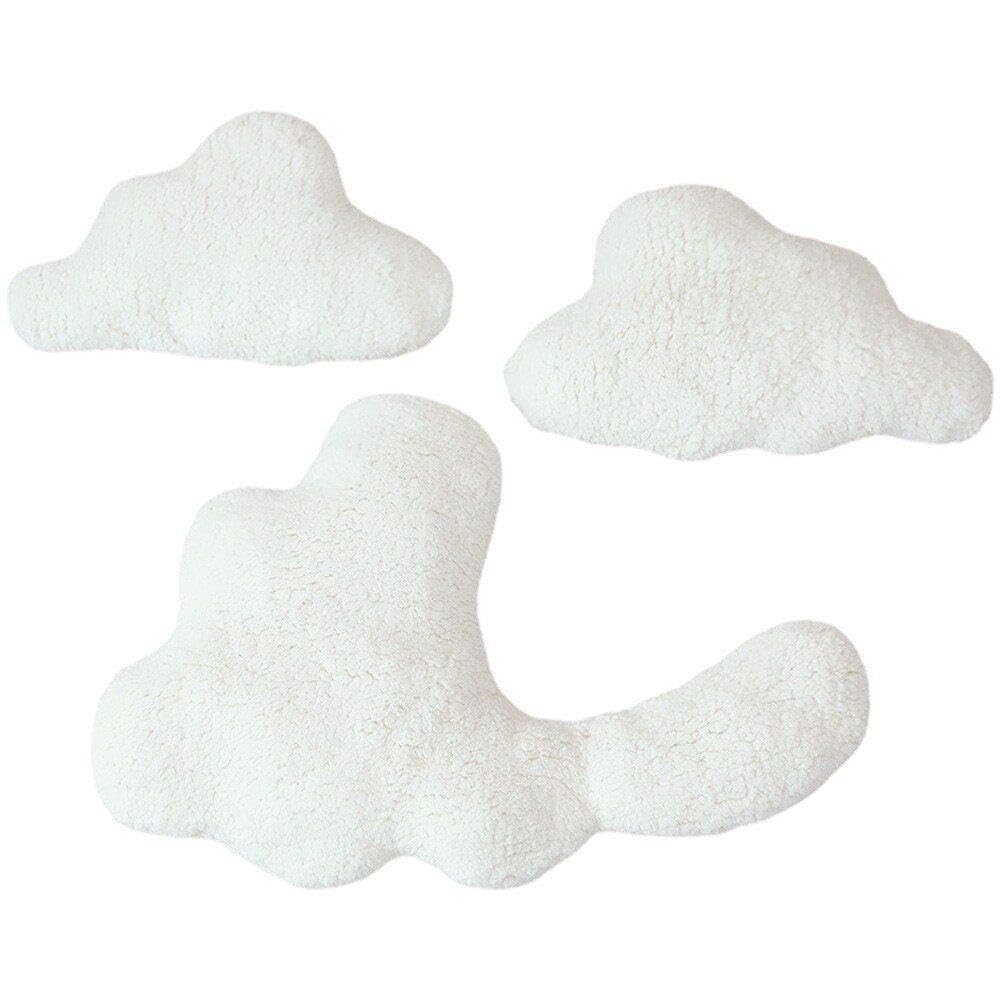 Sanfly Newborn Baby Photography Props 3pcs/set 3d Clouds Pillow Posing Pillow Basket Filler Photo Prop Photography Props Accessories