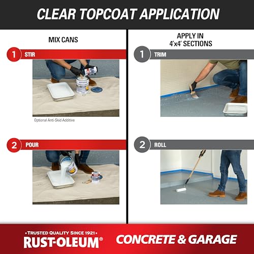 Rust-Oleum Clear Finish Floor Topcoat, Gloss, 1 Gallon, 2 Pack - image 6