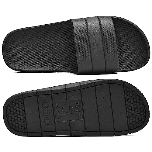 clootess Shower Slide Shoes for Men and Women Home Sandal Bath Slipper Indoor House Pool College Dorm Non-Slip3