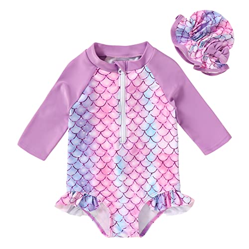 Amazon Best Sellers Best Baby Girls' Rash Guard Sets
