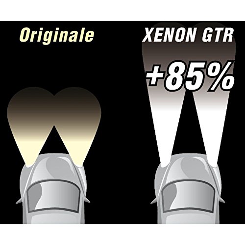 1193317 Lampadine GTR H4 60/55W +85%, Bianco, 2 Pezzi