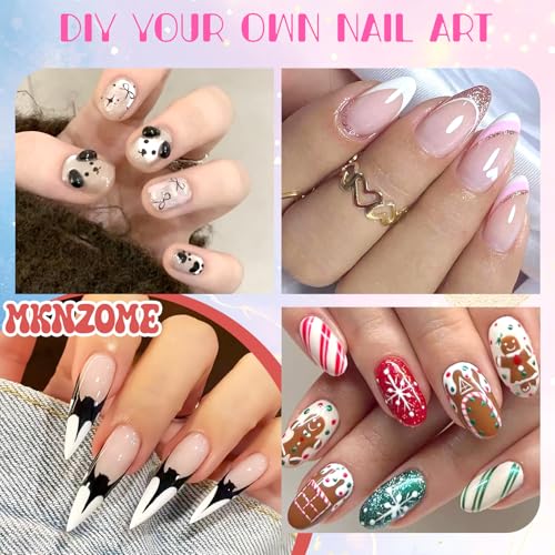 Image of 28 Color Nail Art Pens for Painting Nails, 2026 0.7 MM Nail Polish Pens Set Drawing Point Liner Acrylic Painted Pen Kit, Waterproof Quick-drying Nail for DIY Design Manicure Tools