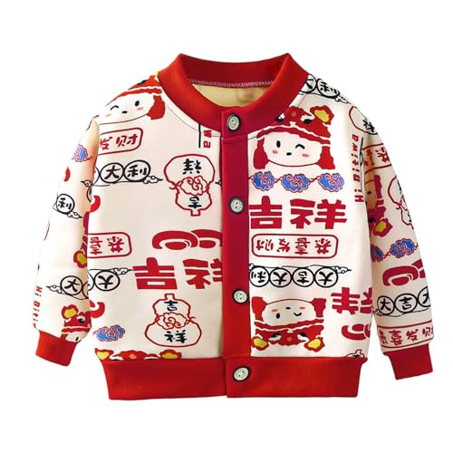 Kids Baby Girls Sweater Spring Cardigan Sweater Heart Print Knit Sweaters Long Sleeve Button Down Sweatershirt