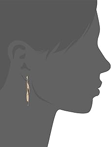 Amazon.co.jp: [VAヴァンドーム青山]K10YG リーフ ピアス GJVA0270 YG