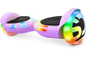 Jetson All-Terrain Hoverboard with LED Lights and Self-Balancing Technology for Ages 12+