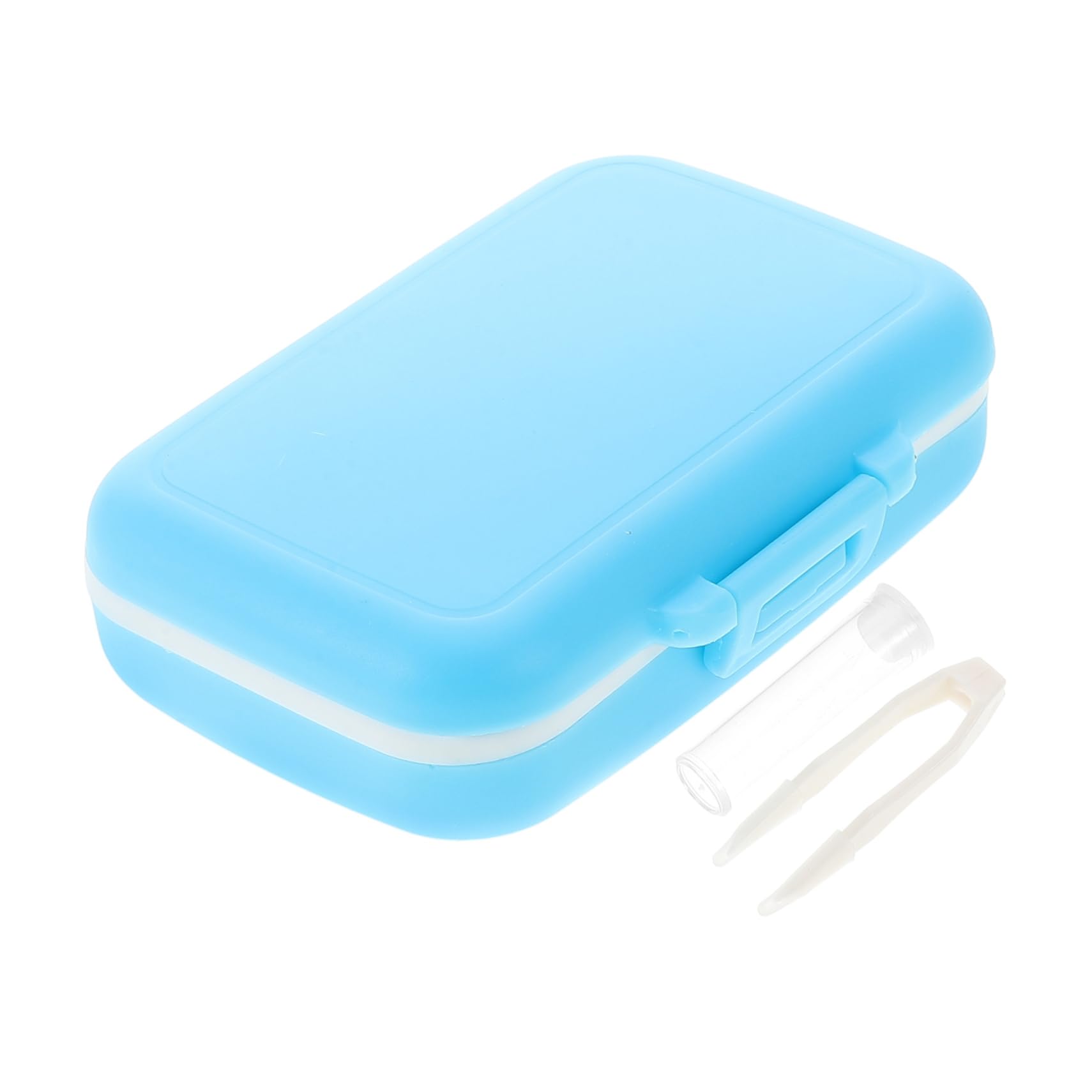 IWOWHERO Baby Teeth Keepsake Box Tooth Holder for Boys and Girls Plastic Compact Lightweight Tooth Container for Lost Teeth