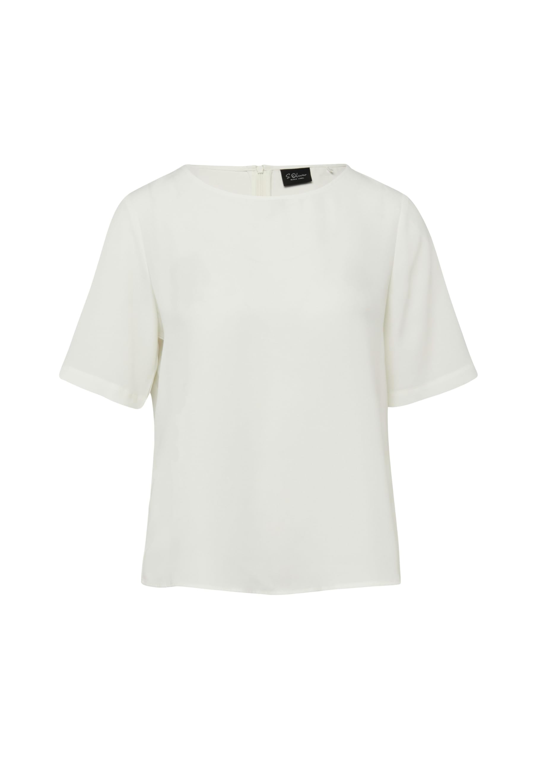 s.Oliver Black Label Damen 2177309 Bluse Kurzarm (1er Pack)