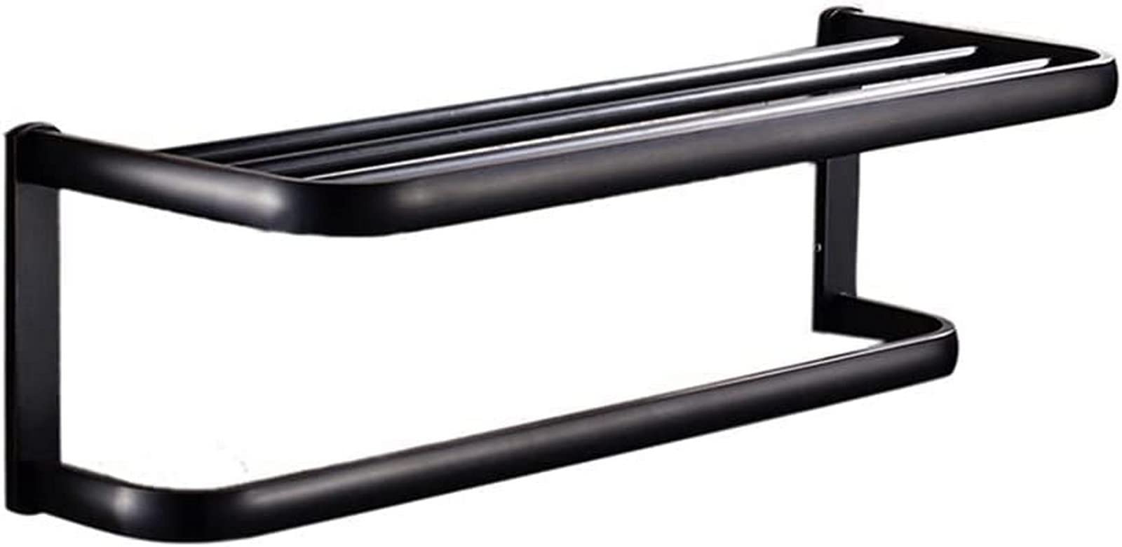 GONMDOPY Towel Rail,Bathroom Towel Rack Bath Towel,Brass Wall Mounted Towel Bar for Kitchen Bathroom Decor/Black Oil Brushed