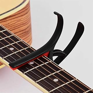 QinWenYan Capo Guitare Accessoires d’instrument Alliage de Zinc de Guitare Capo Capos avec Tampon de Gel de silice de… - Les Beatles, Paul McCartney, John Lennon, RIngo Starr, George Harrison QinWenYan Capo Guitare Accessoires d'instrument Alliage de Zinc de Guitare Capo Capos avec Tampon de Gel de silice de… – Image 3