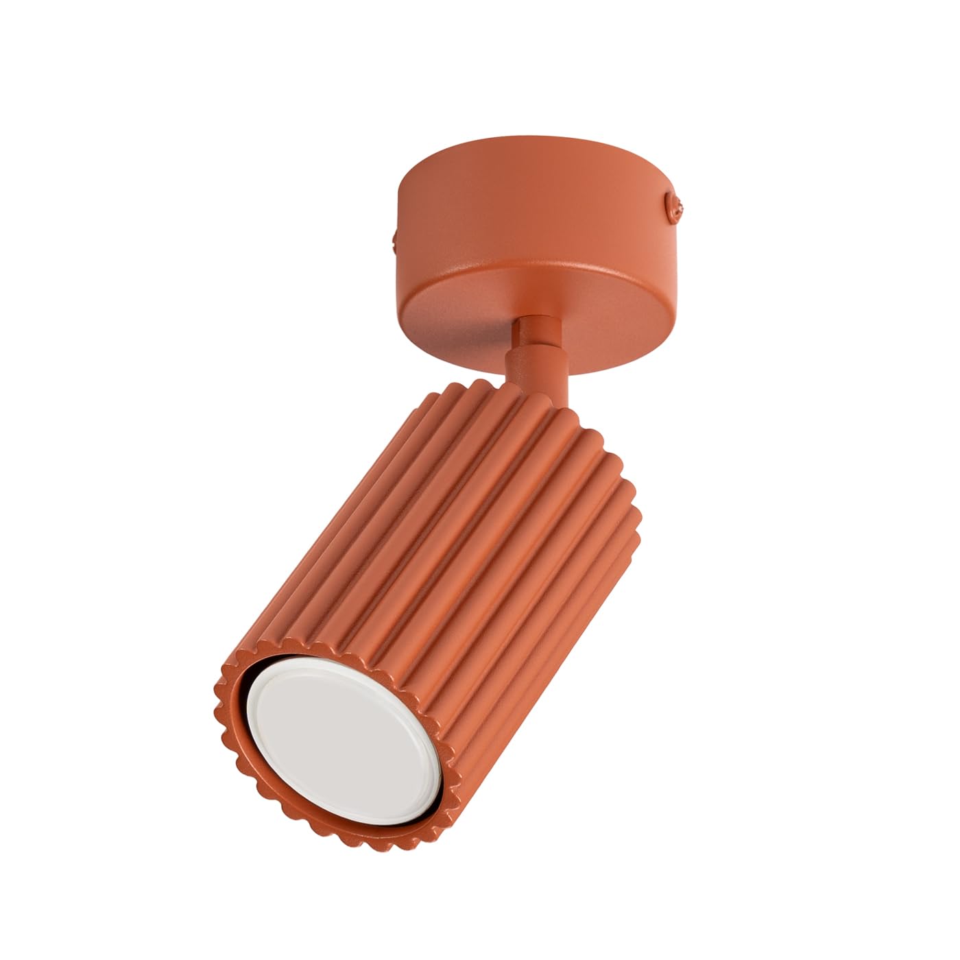 SOLLUX lighting Ceiling CARBON 1 red ochre