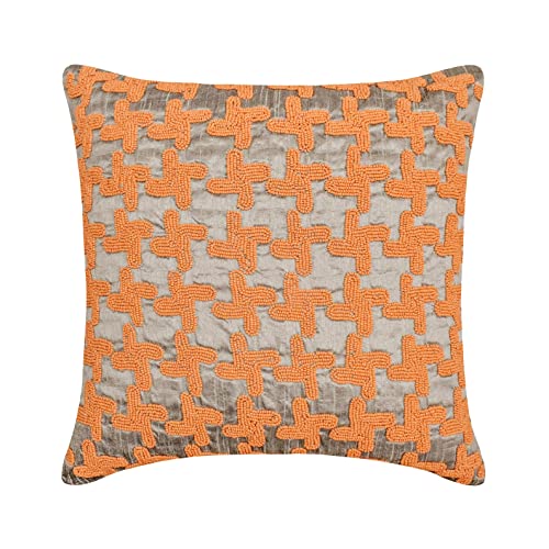 The HomeCentric Arancia Bruciata 45x45 cm Art Silk...