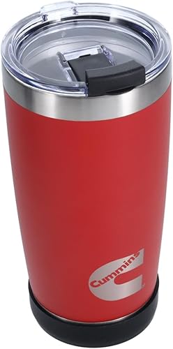 Miniatura 2 de Cummins Vaso de 20 onzas de acero inoxidable reutilizable para viaje, taza de café térmica con aislamiento de doble pared, con sello a presión,