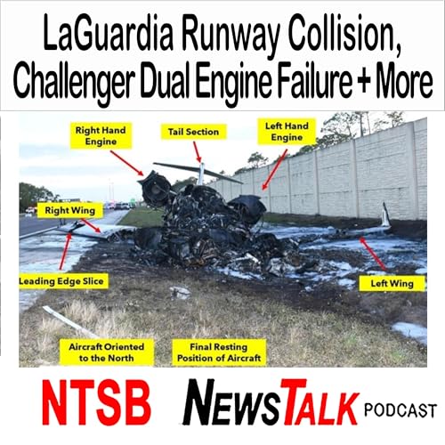 LaGuardia Runway Collision, Challenger 600 Dual Engine Flameout, and More NTSB Accident Reports
