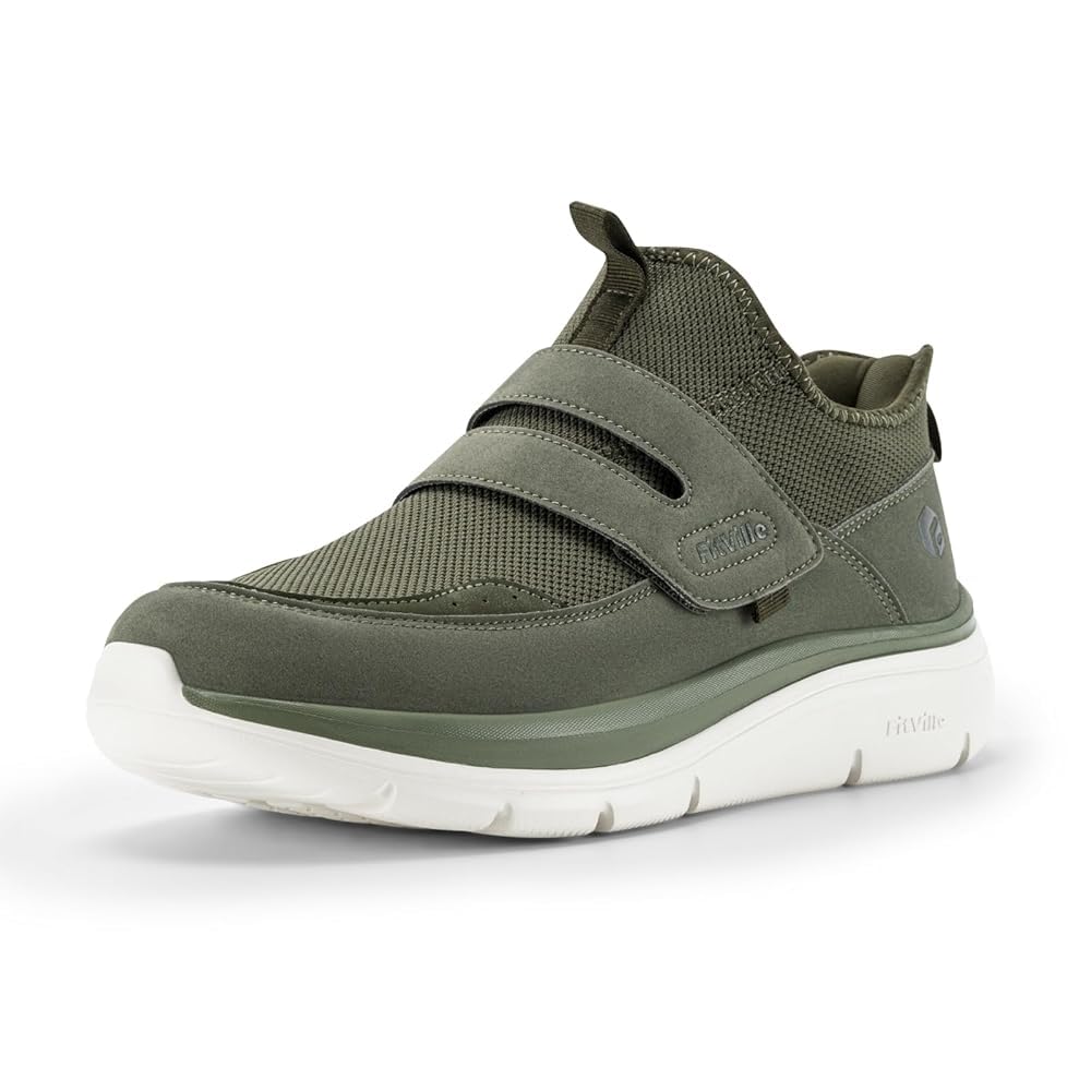 Fitville Men's Extra Wide Walking Shoes FitVille Mens Wide Fit