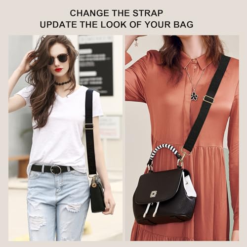 Image of Long Keeper Purse Strap Wide 3.8cm Shoulder Strap Crossbody Bag Strap Replacement Adjustable Guitar Straps for Women Handbags